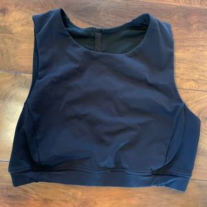 Lululemon High Neck Bra - Black - Size 6